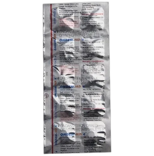 ondem md 4mg tablet 10's